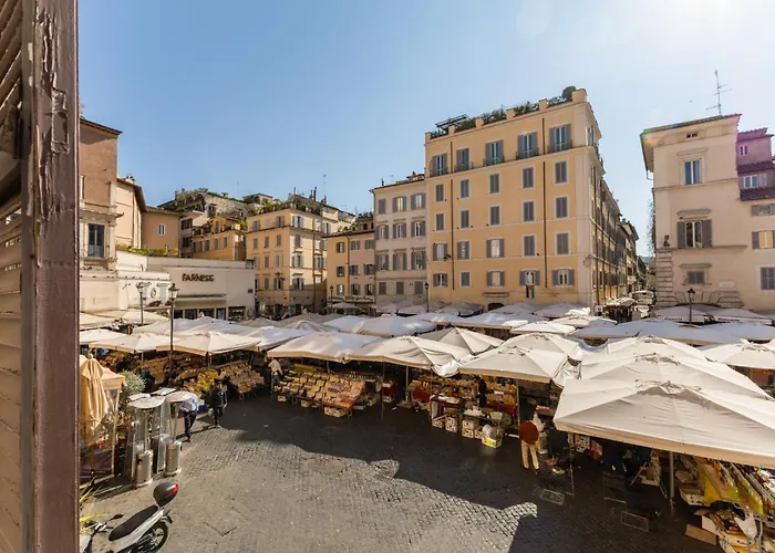 Daire Campo Dei Fiori Elite Luxury For 10 Guests Roma